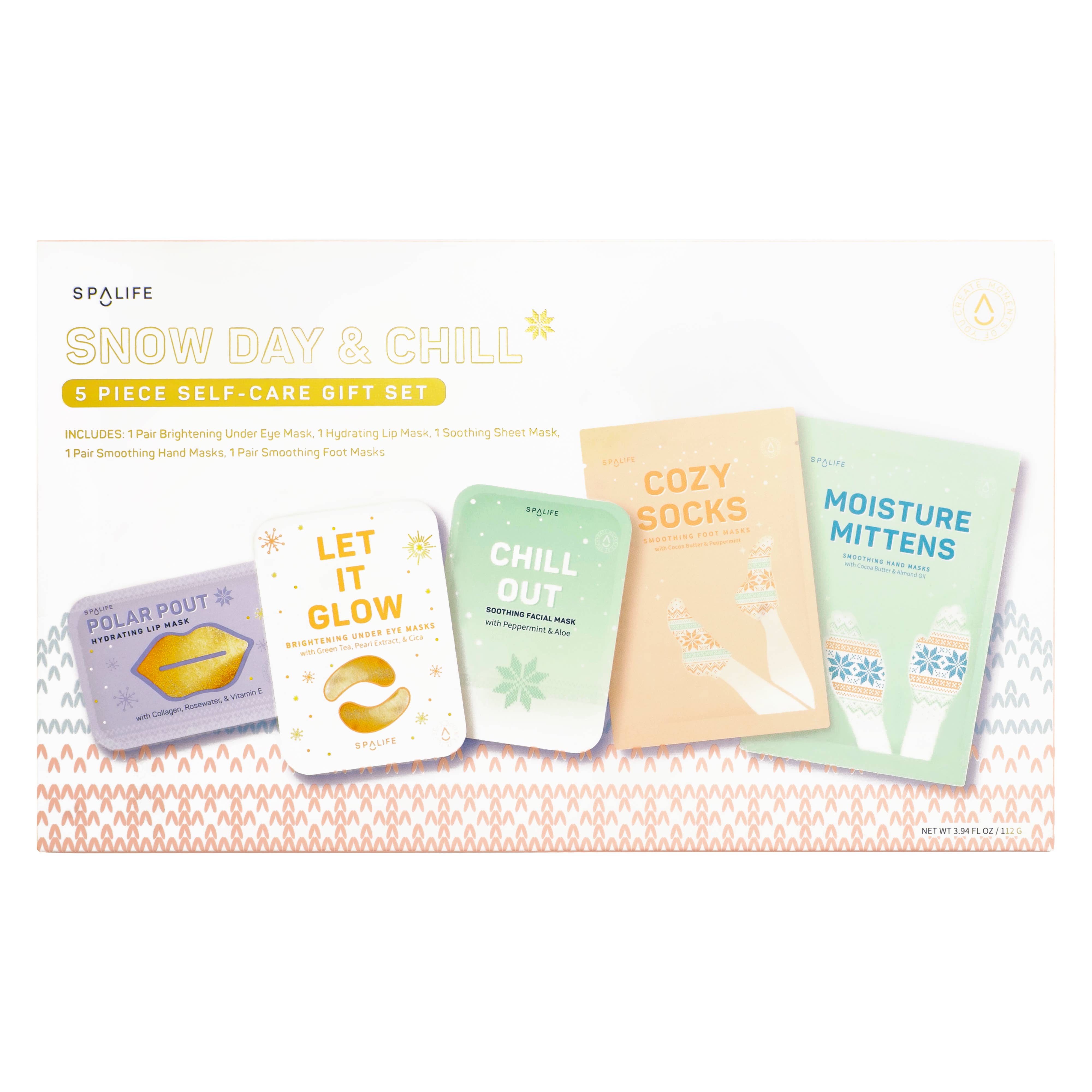 Christmas Holiday Self Care Winter Gift Set 5 Piece