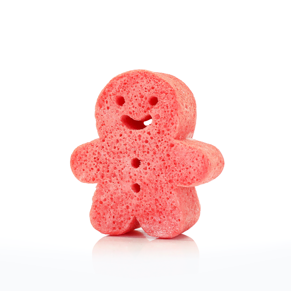 Spongellé - Candy Cane Gingerbread Holiday Buffer