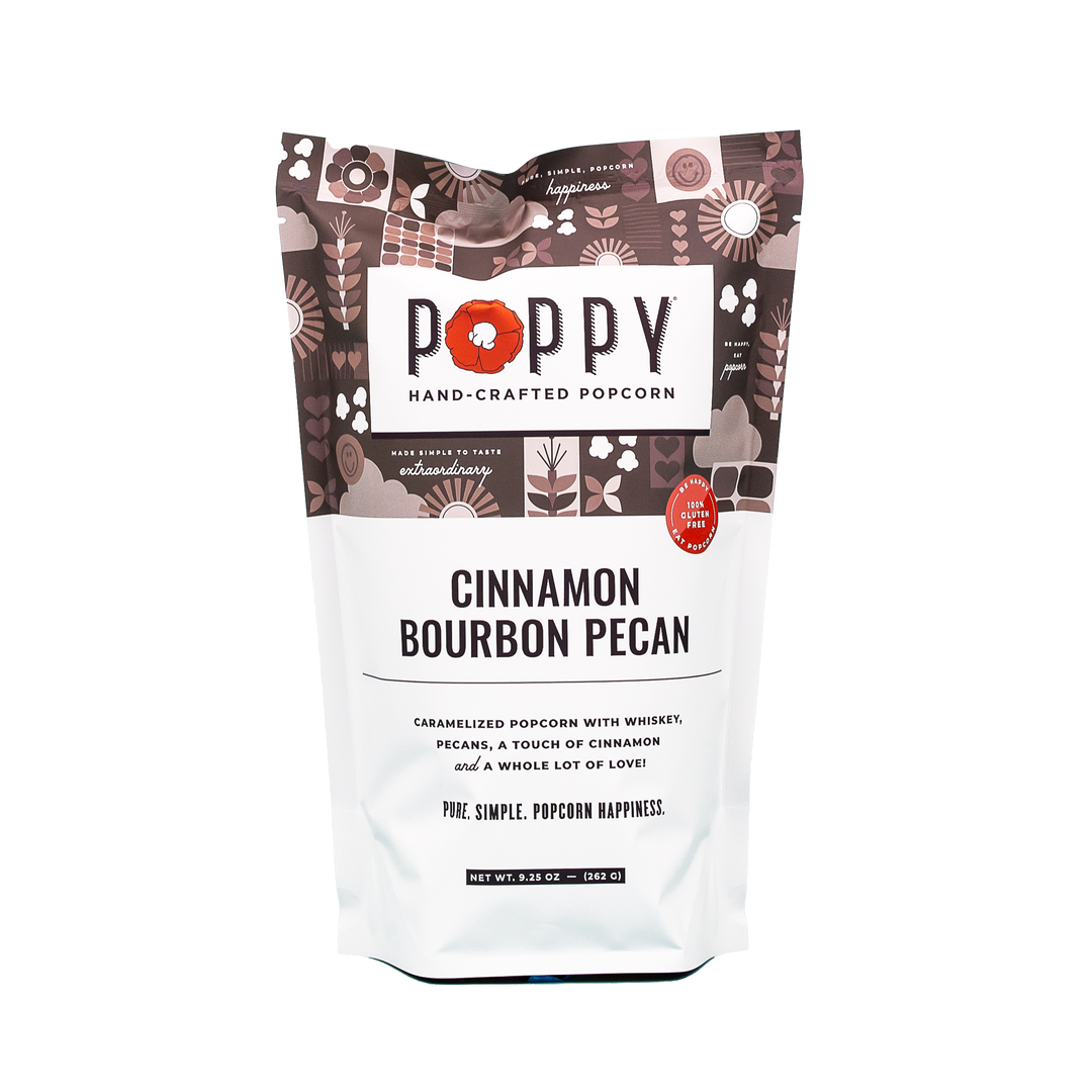 Poppy Popcorn - Cinnamon Bourbon Pecan Popcorn