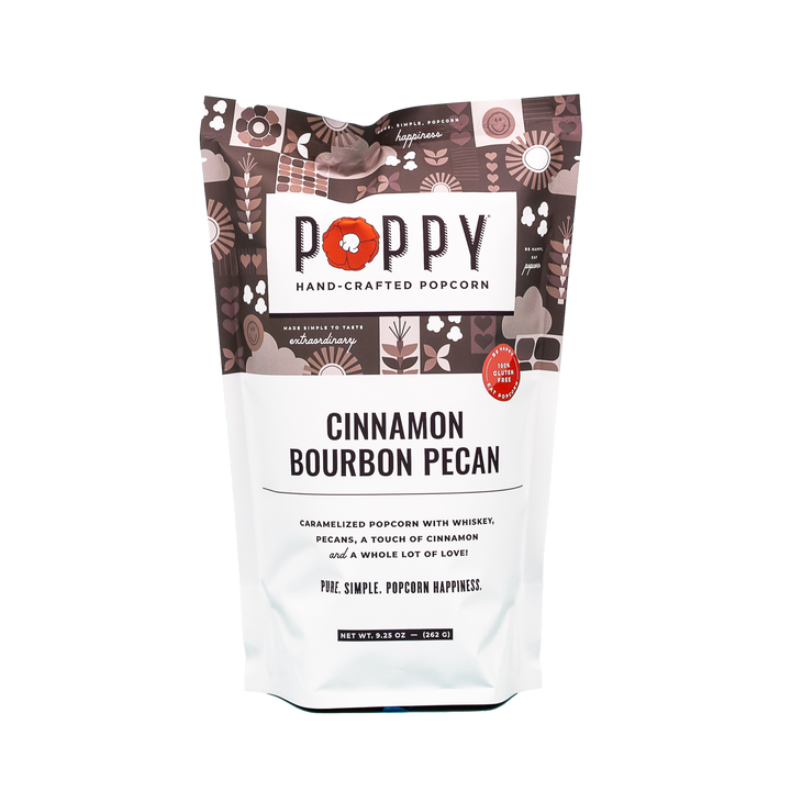 Poppy Popcorn - Cinnamon Bourbon Pecan Popcorn