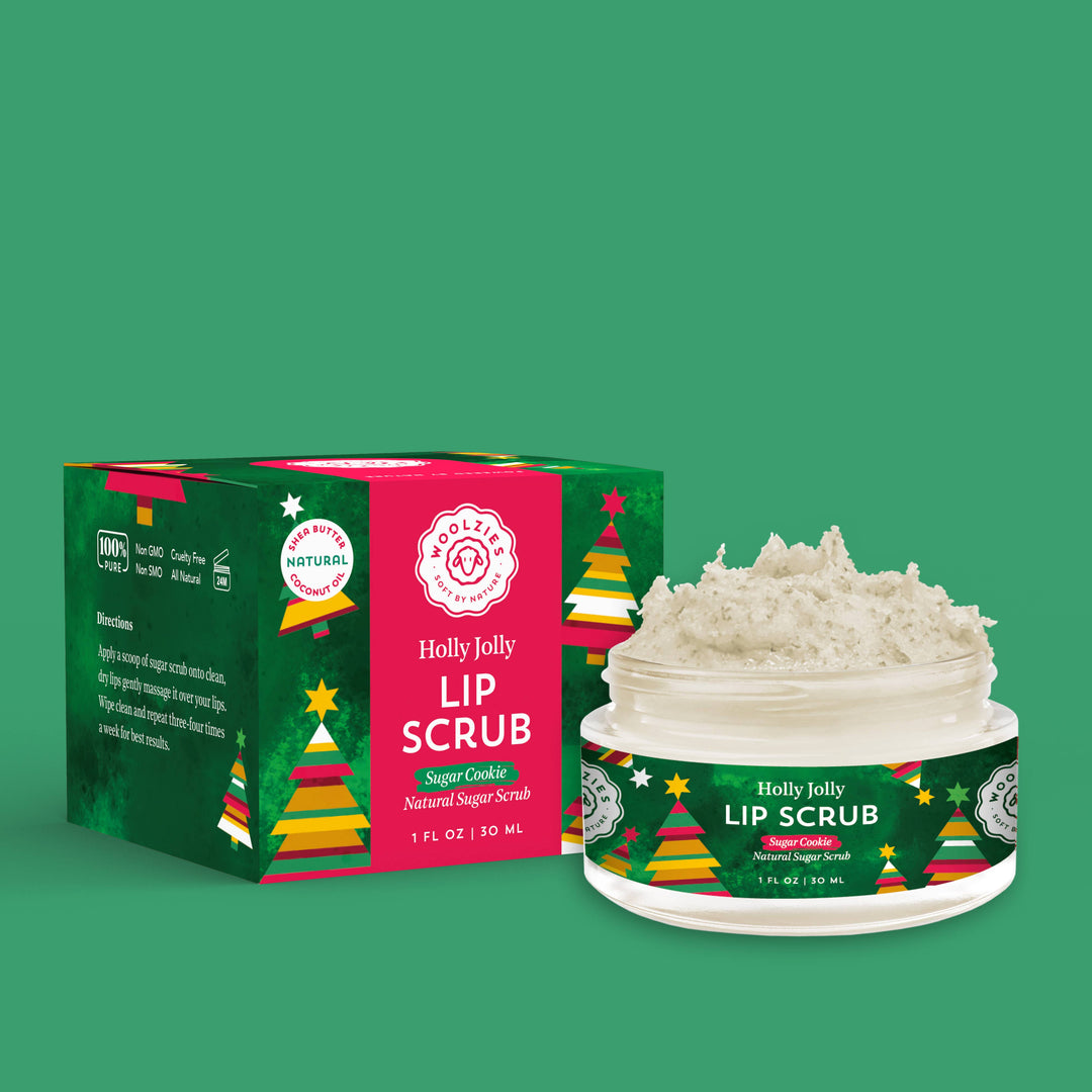 Holly Jolly Holiday Sugar Lip Scrub | Shea & Cocoa Butter