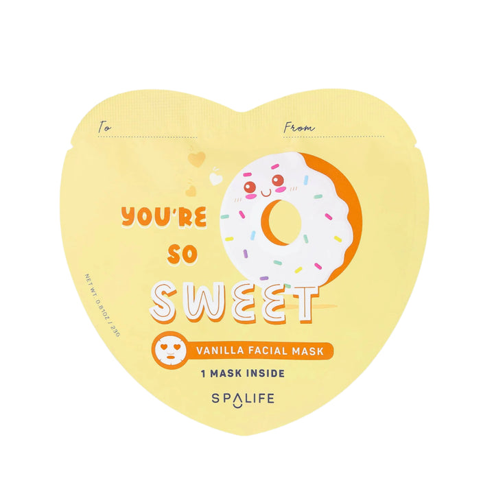 Valentines' Day You're So Sweet Vanilla Infused Sheet Mask
