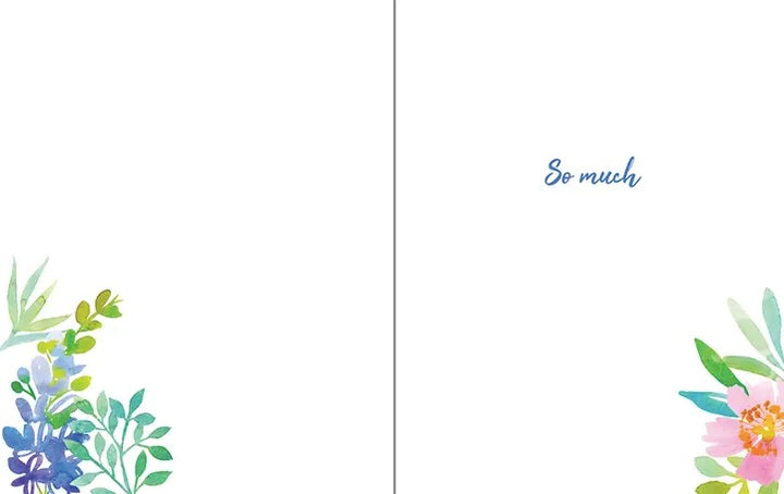 Thank You Greeting Card - Thank You Greenery