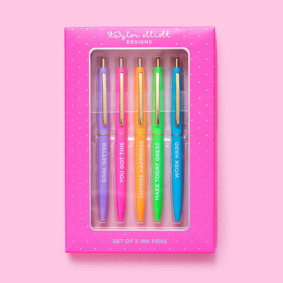 Motivational Pen 5 Piece Set