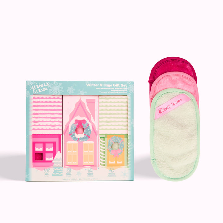 Make Up Eraser - Winter Village 3pc Gift Set