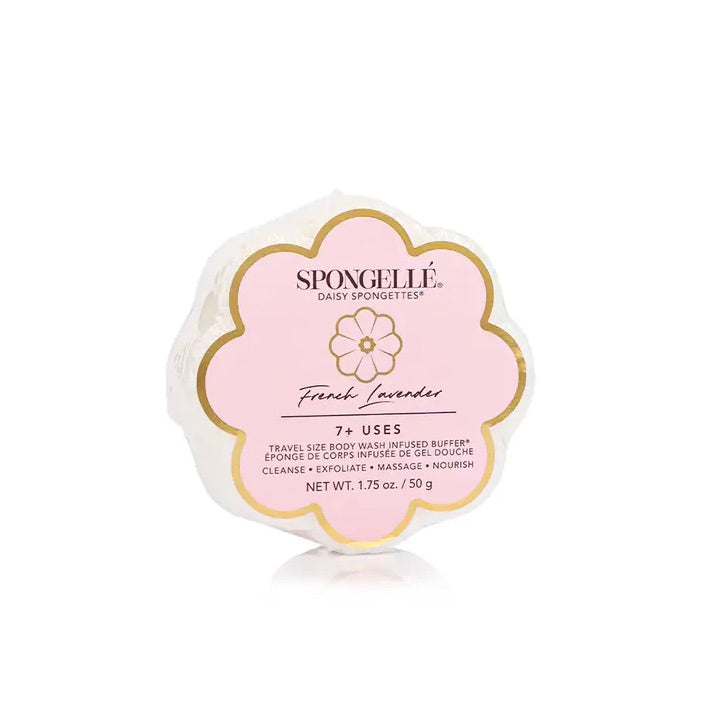 Spongellé - French Lavender Daisy Spongette