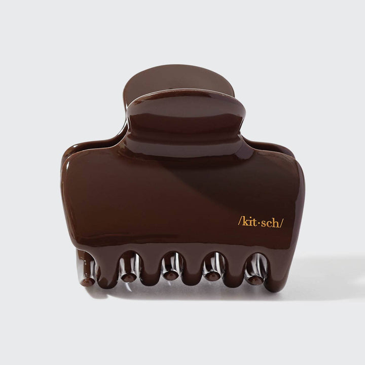 Kitsch - Recycled Plastic Puffy Cloud Claw Clip - Chocolate