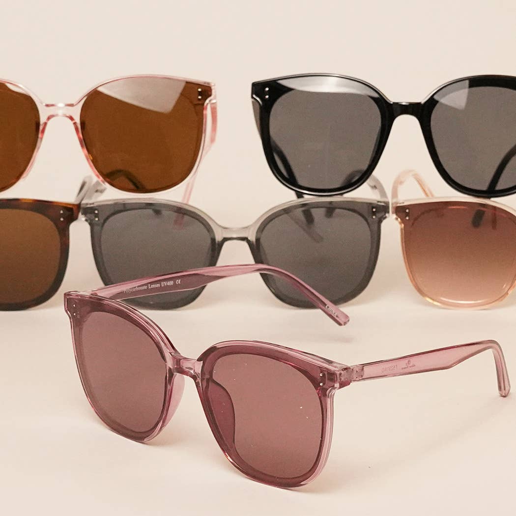 Jackie - Oversized Butterfly Gradient Sunglasses