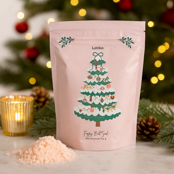 Fizzing Bath Soak - Sparkling Cranberry