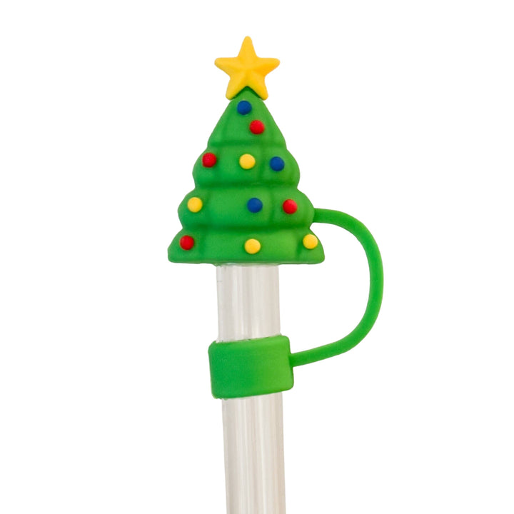 Straw Topper - Christmas Tree
