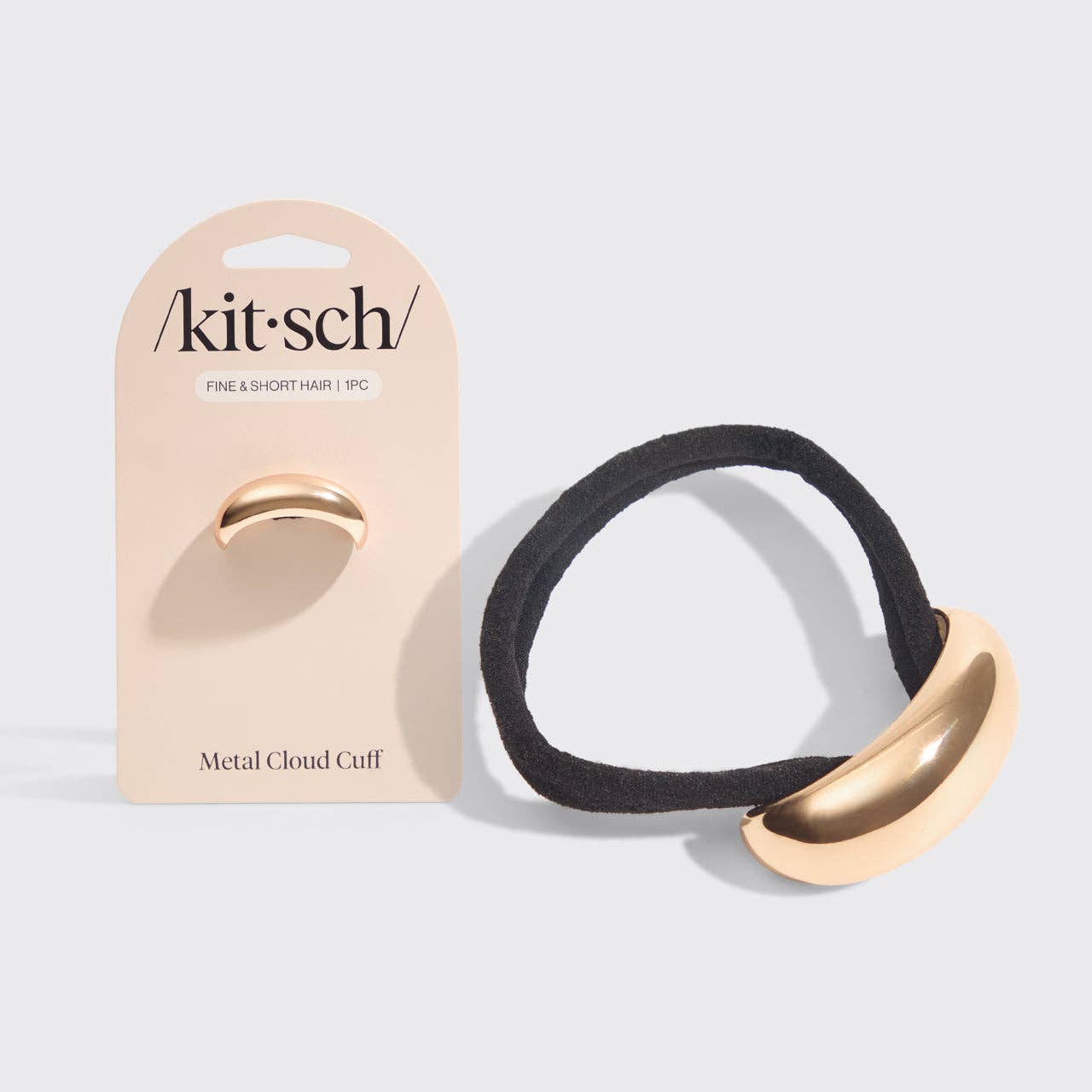 Kitsch - Metal Cloud Ponytail Holder Cuff - Small
