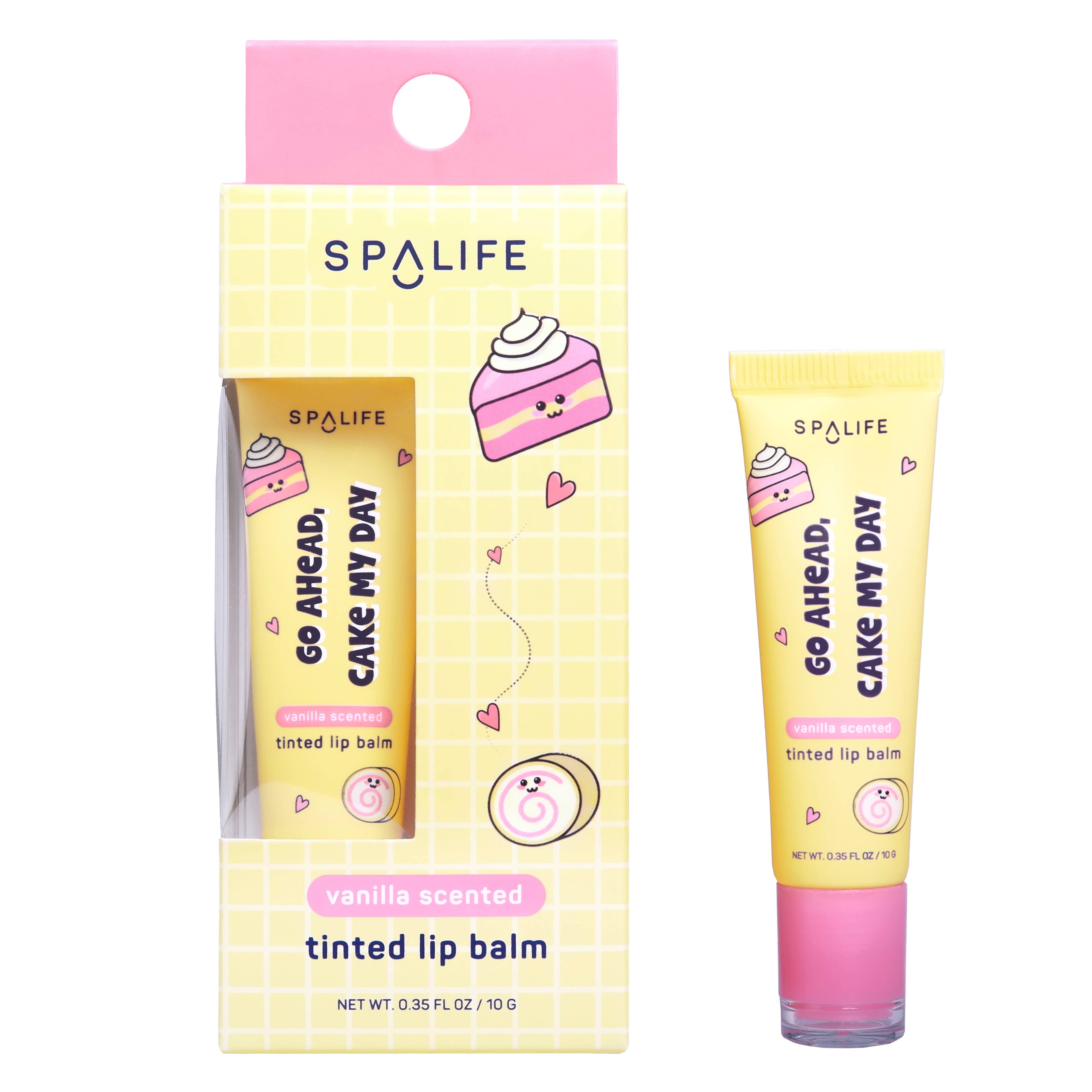 Go Ahead, Cake My Day Tinted Lip Balm (Vanilla Scented)