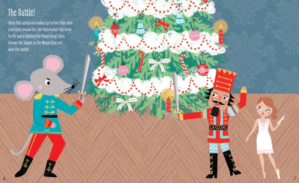 My Sticker Dress-Up Book: The Nutcracker