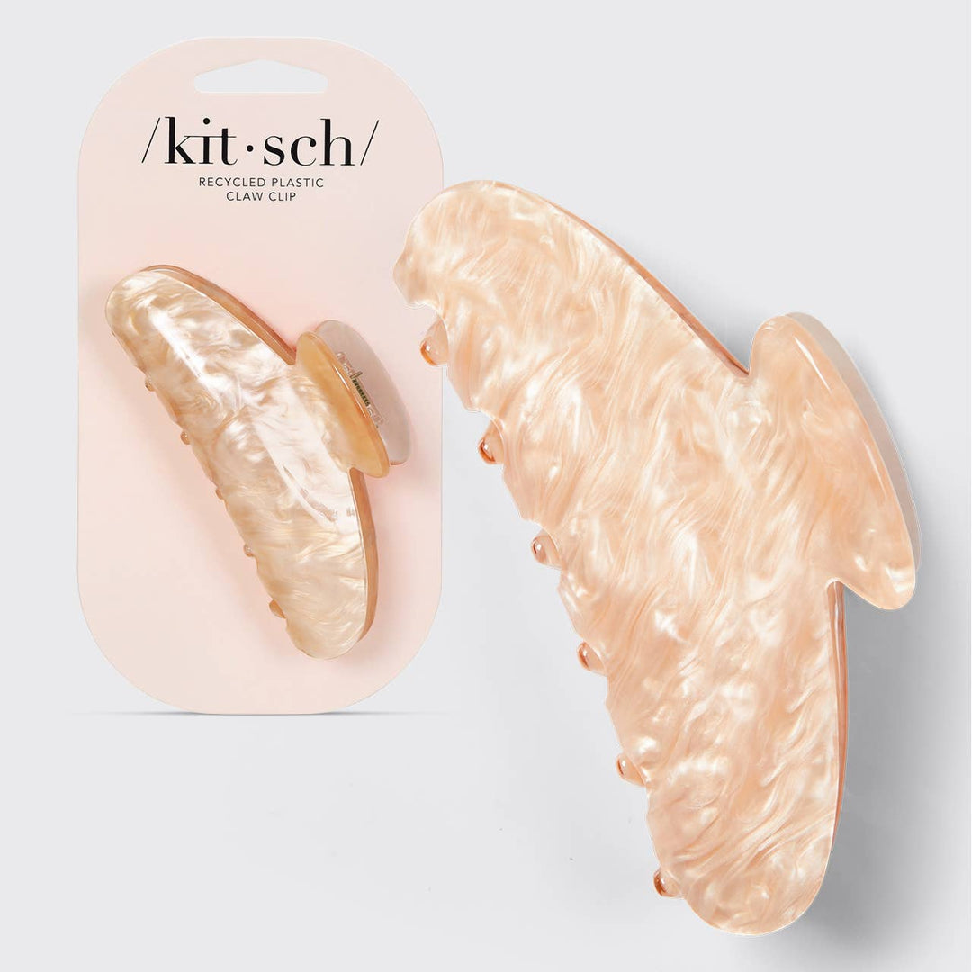 Kitsch - Eco-Friendly Marble Claw Clip (Blonde)