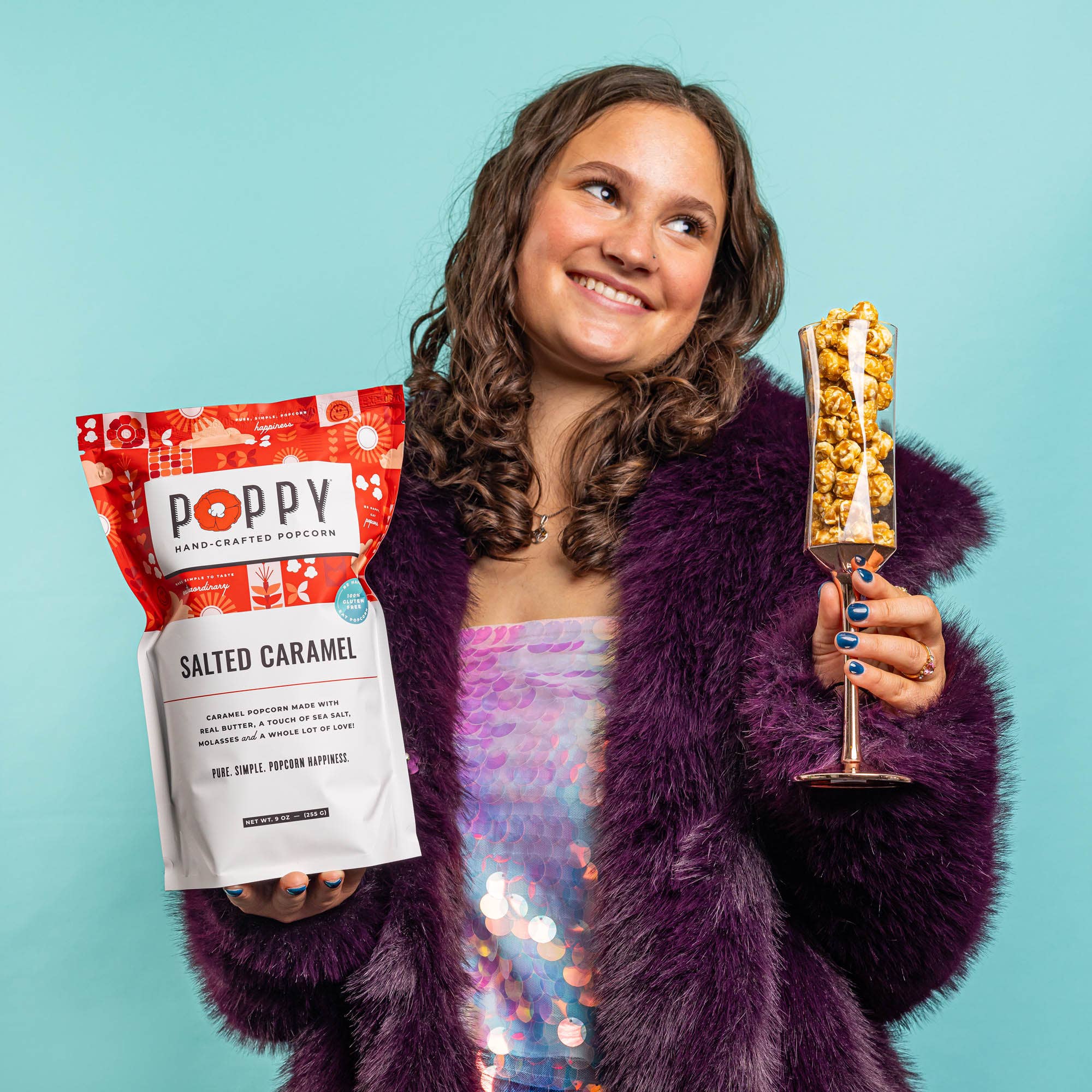 Poppy Popcorn - Salted Caramel Popcorn