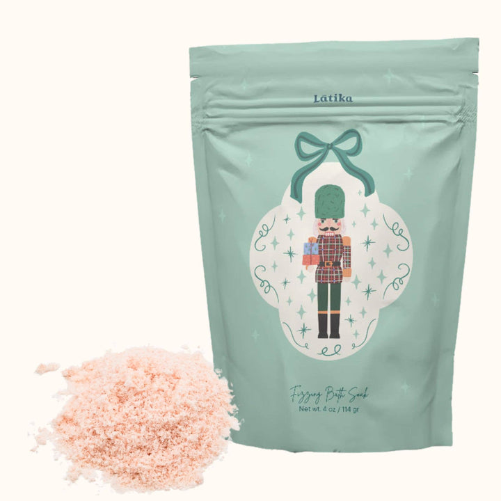 Fizzing Bath Soak - Sugared Plum & Amber