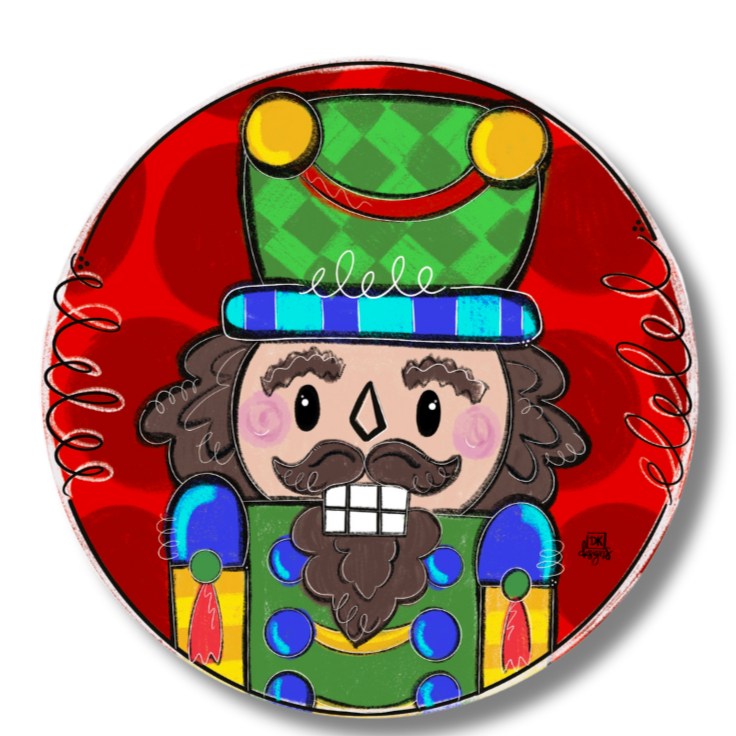 Door Hanger Attachment - Nutcracker Circle