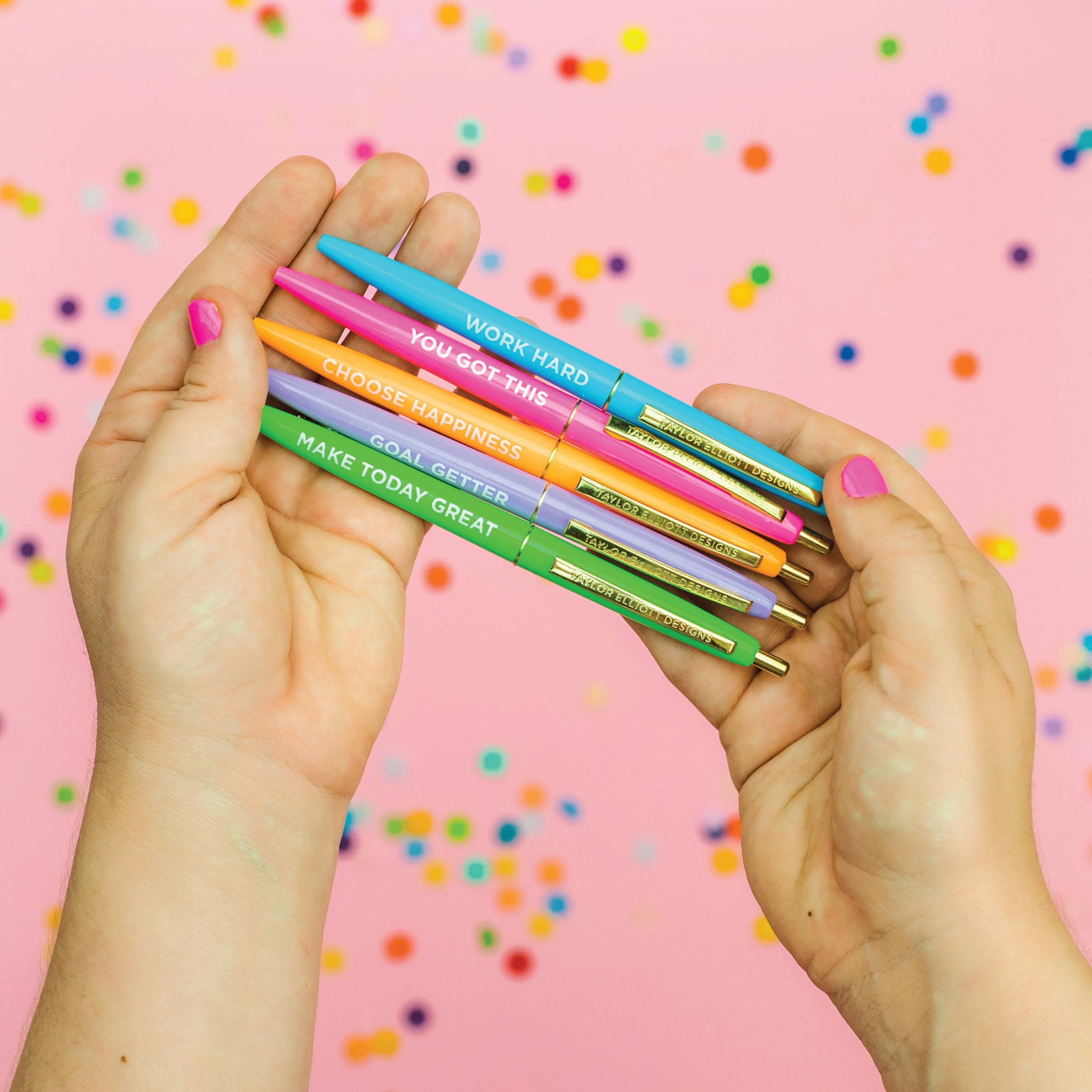 Motivational Pen 5 Piece Set