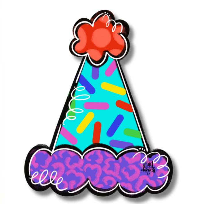 Door Hanger Attachment - Party Hat