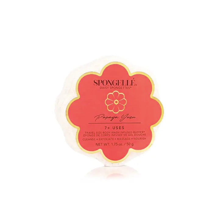 Spongellé - Papaya Yuzu Daisy Spongette