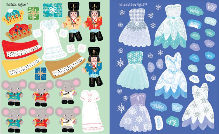 My Sticker Dress-Up Book: The Nutcracker