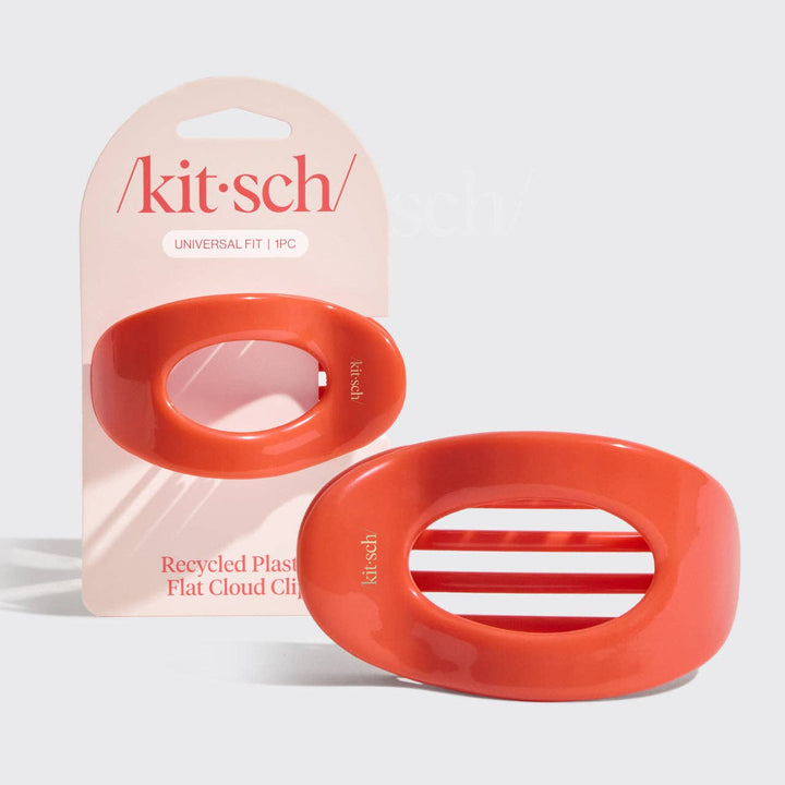 Kitsch - Recycled Plastic Flat Cloud Clip - Cherry