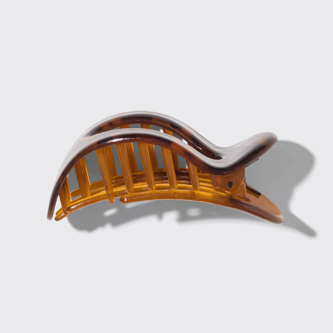 Kitsch - Recycled Plastic Large Flat Cloud Clip - Tort