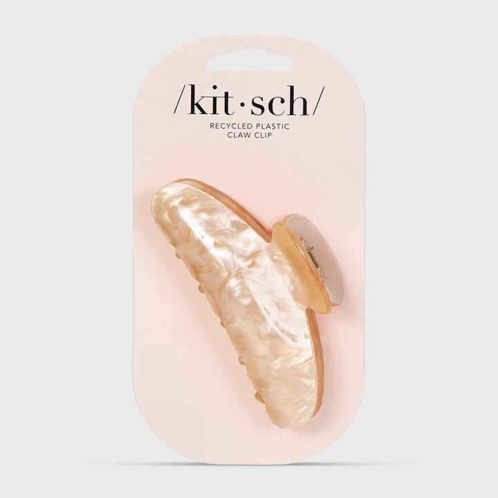 Kitsch - Eco-Friendly Marble Claw Clip (Blonde)