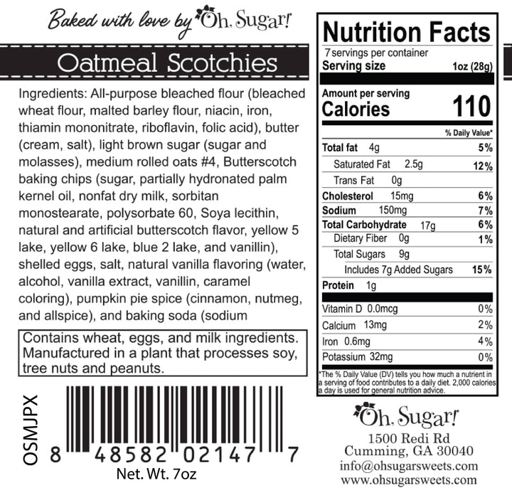 Oh, Sugar! - Christmas Cookie Mason Jar Pouches