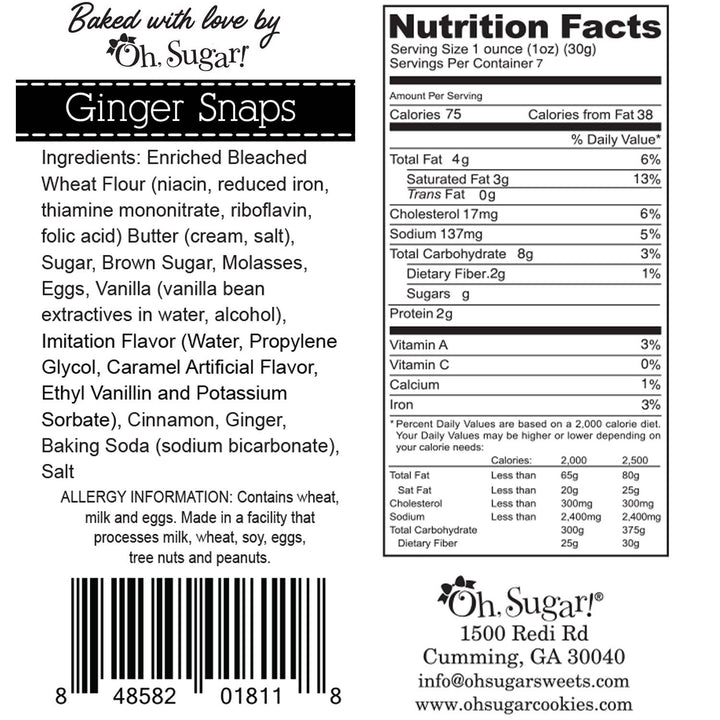 Oh, Sugar! - Christmas Cookie Mason Jar Pouches