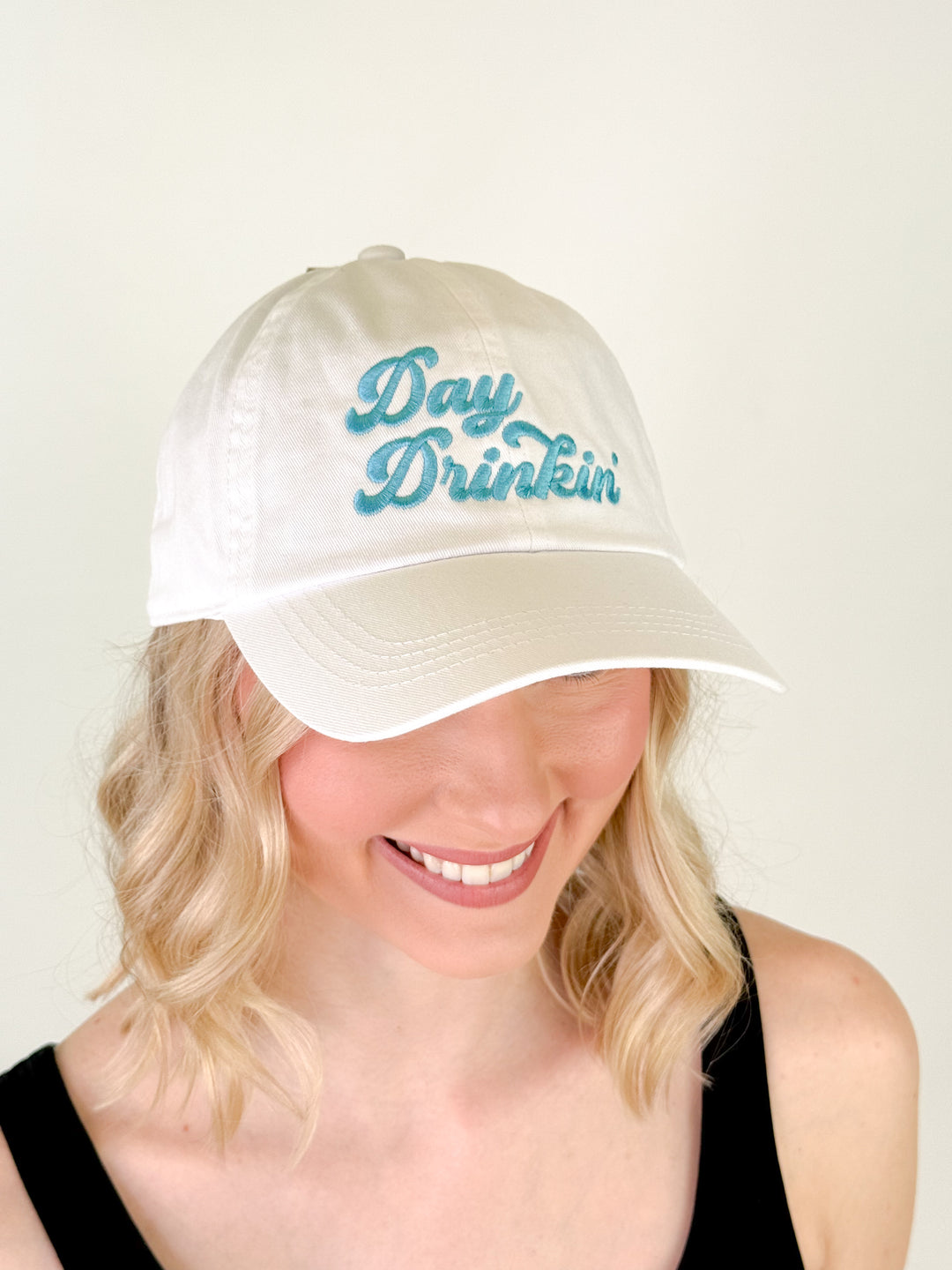 Day Drinkin' Baseball Cap (White)
