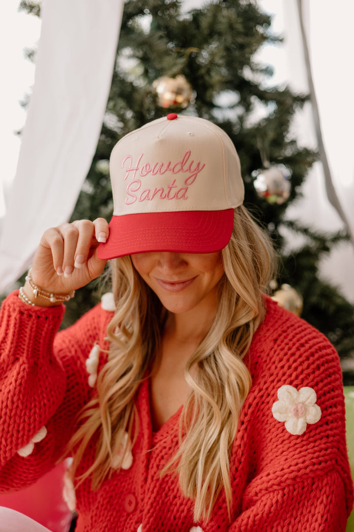 Howdy Santa Trucker Hat