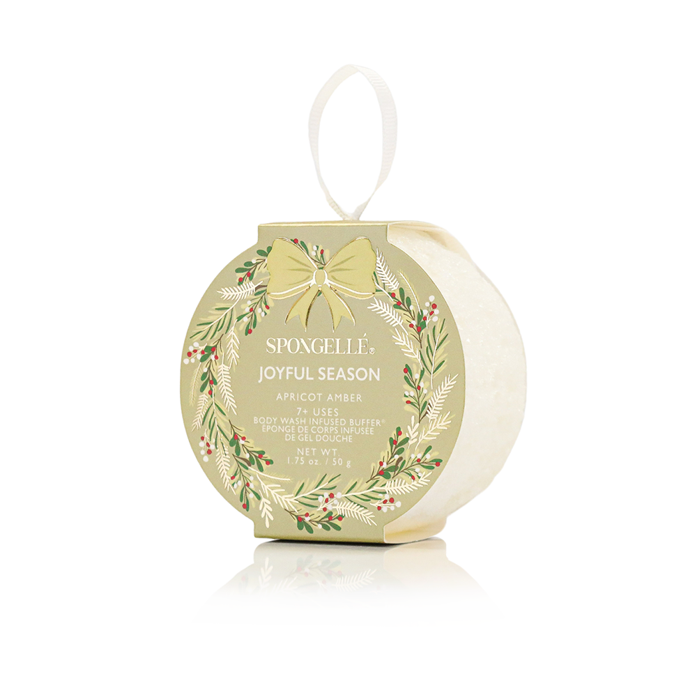 Joyful Season - Holiday Wreath Body Buffer (Apricot Amber)