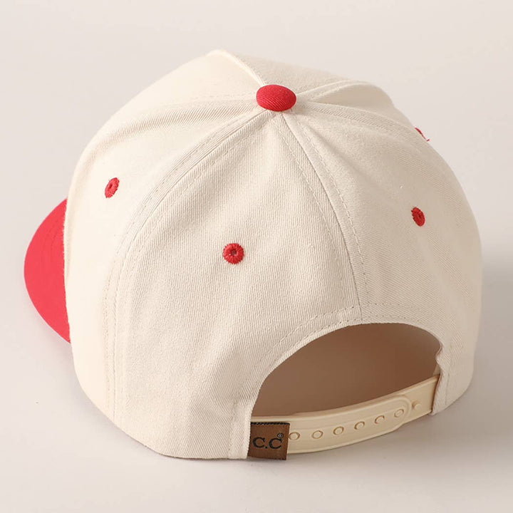 Put It On Santa's Tab Trucker Hat (Red)