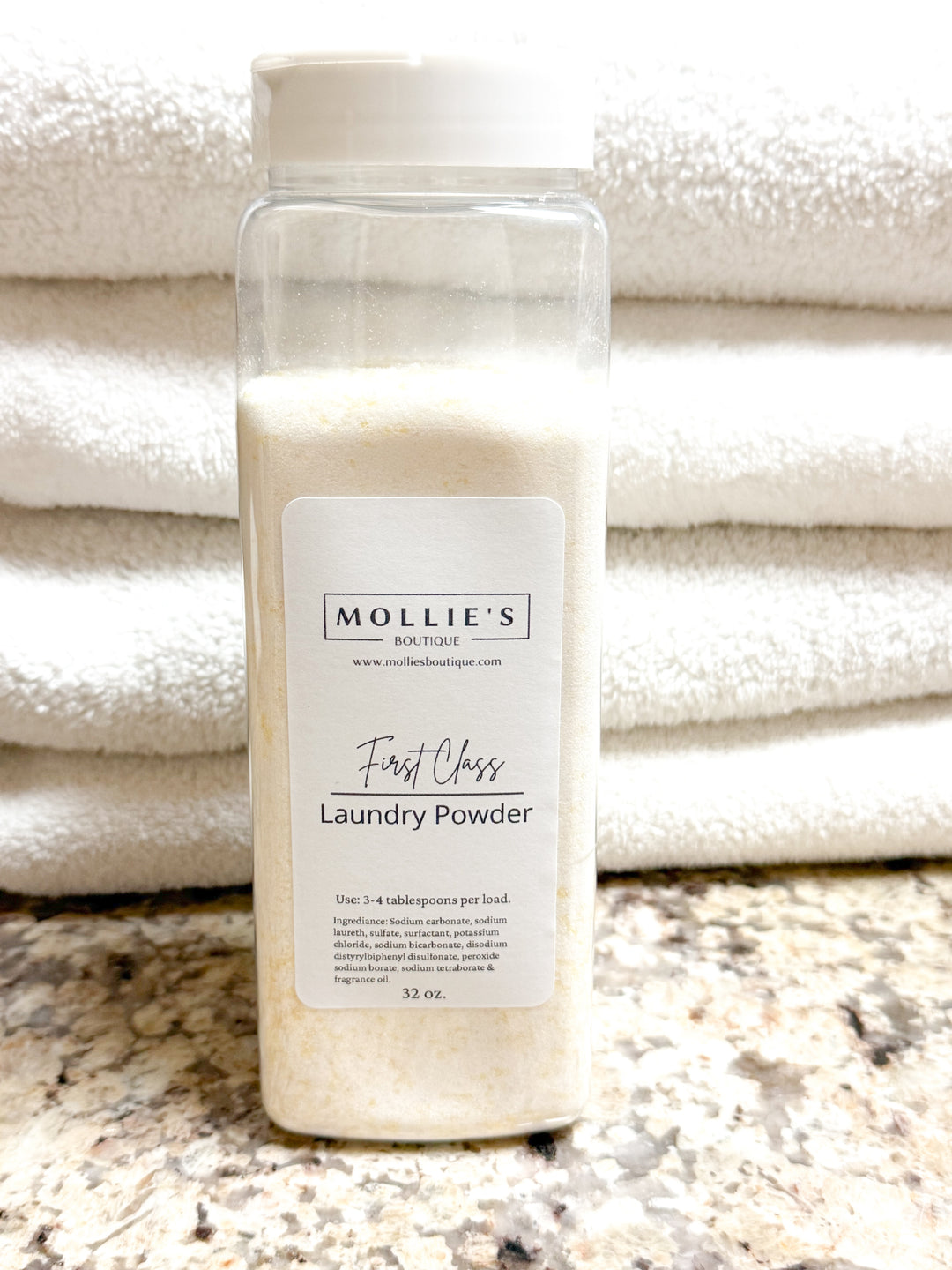 Powder Laundry Detergent - First Class 32 oz.