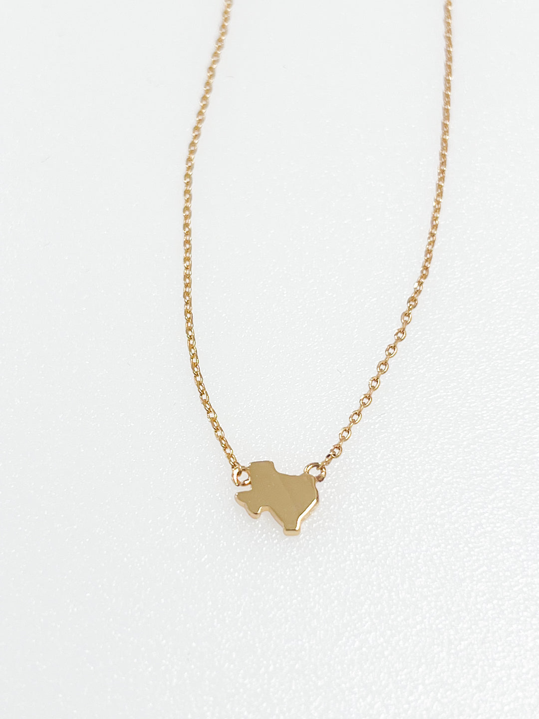 Jodi - Dainty Gold Texas Necklace