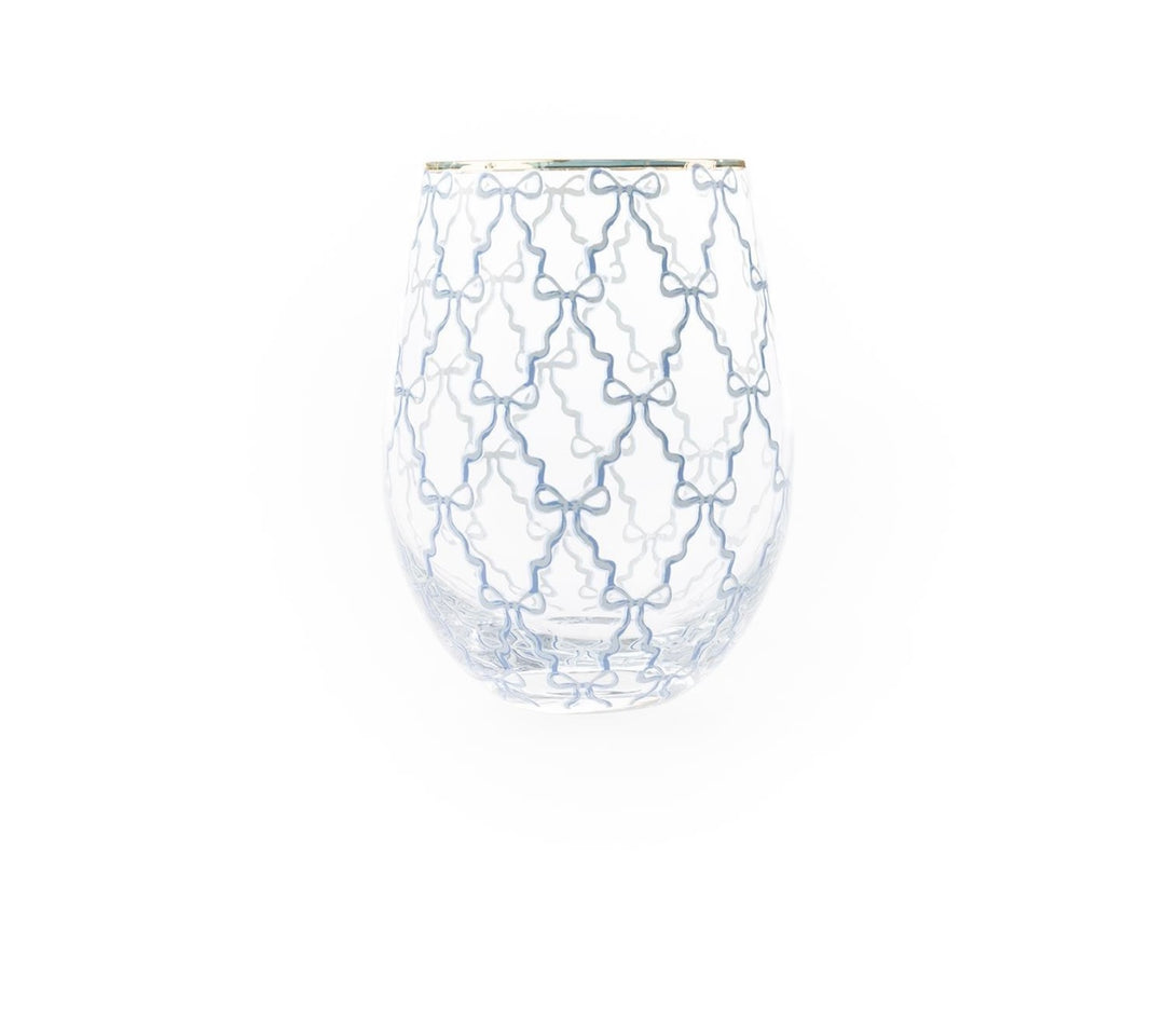 Bow Trellis Stemless Wine Glass