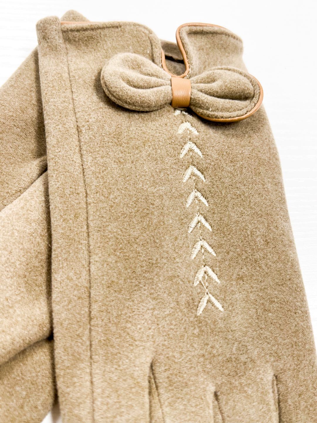 Alli - Smart Touch Gloves (Tan)