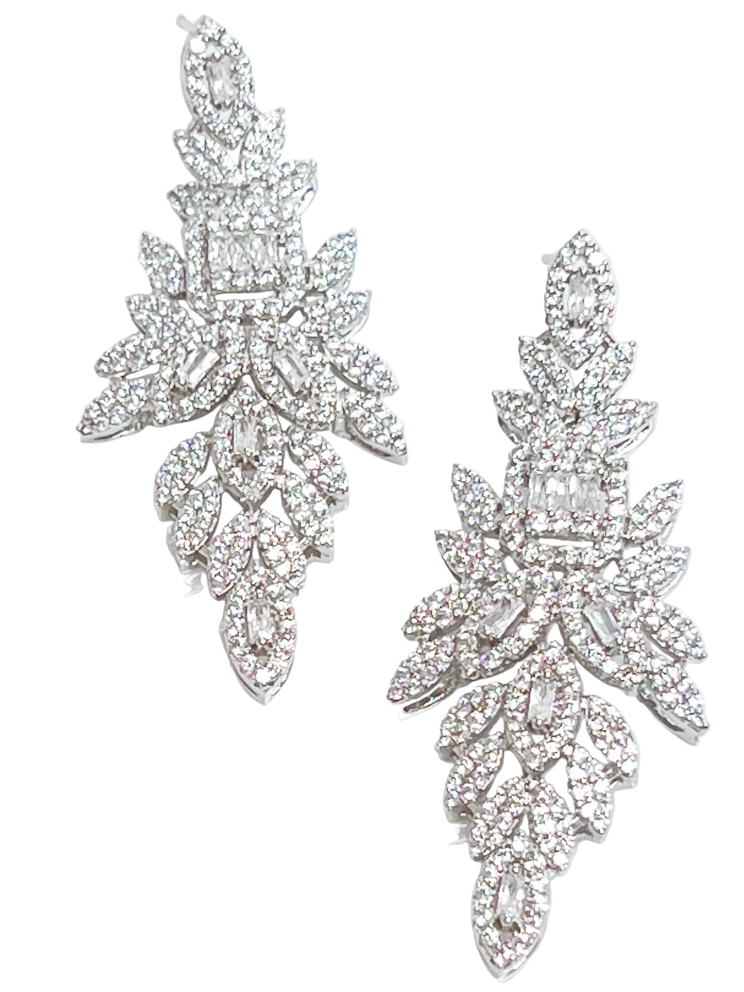 Maddie - Rhinestone Statement Earrings