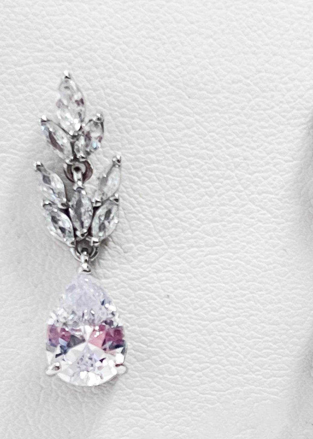 Regina - Clear Rhinestone Statement Earrings