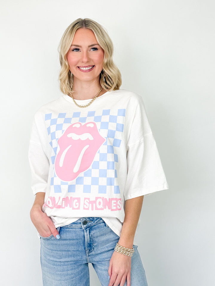 Andrea - Rolling Stones Oversized Graphic Tee