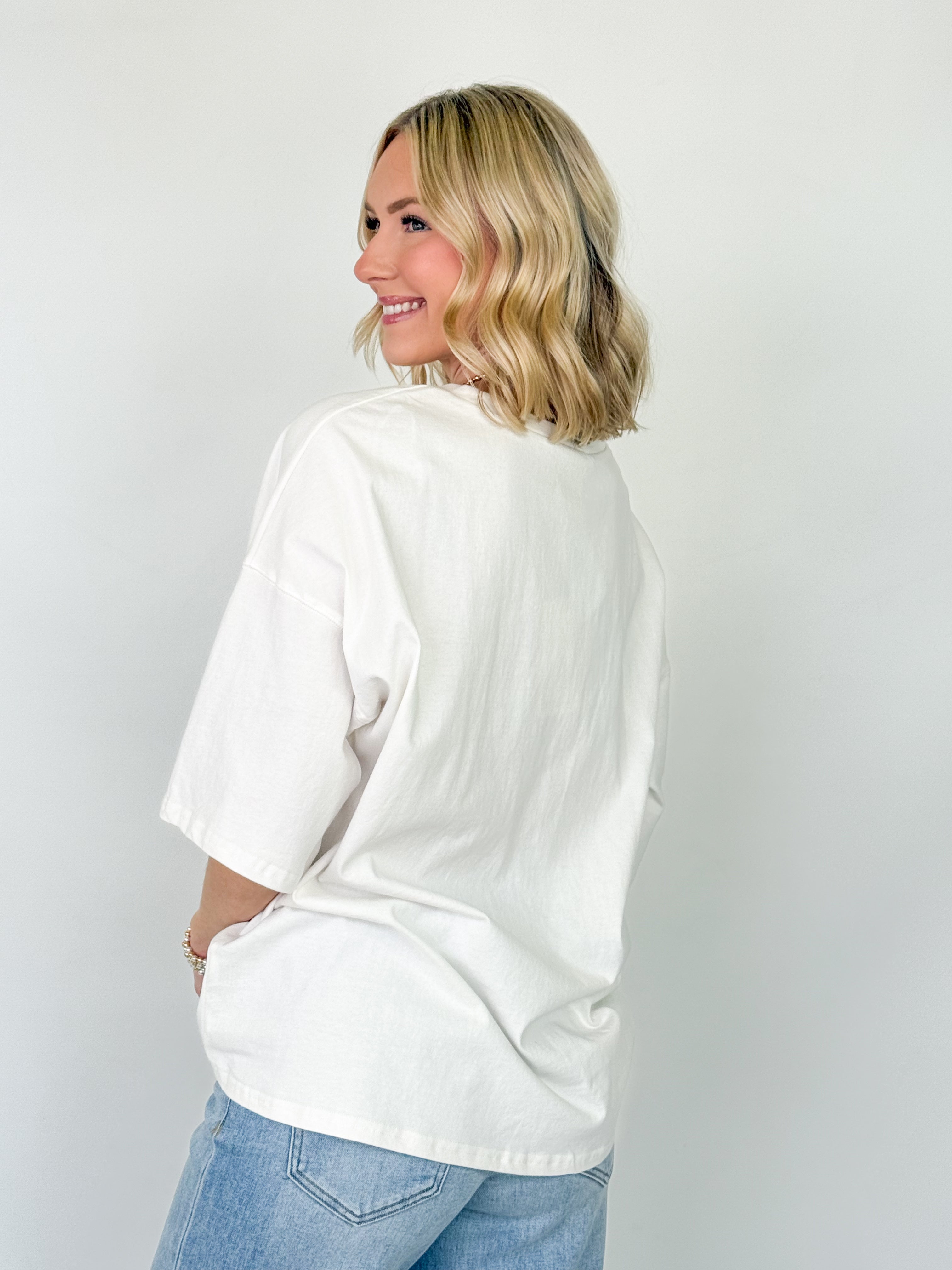 Andrea - Rolling Stones Oversized Graphic Tee