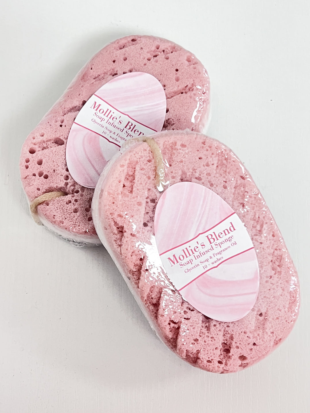 Glycerin Soap Infused Sponge - Mollie's Blend