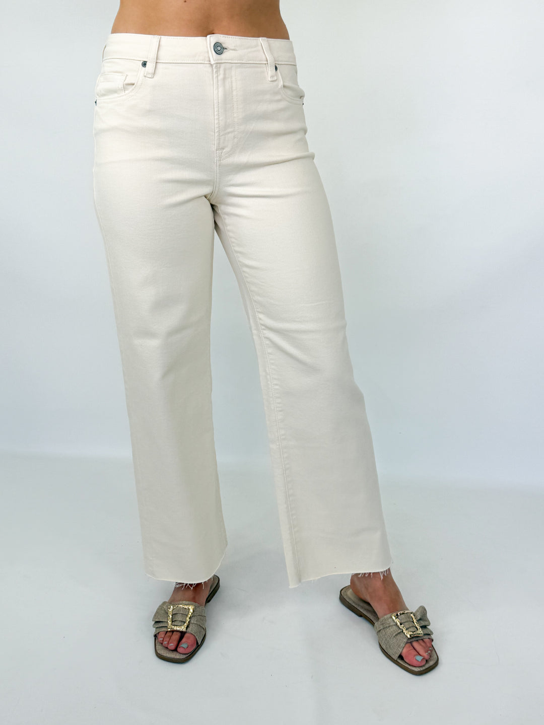 Logan - Dad Jeans (Cream)