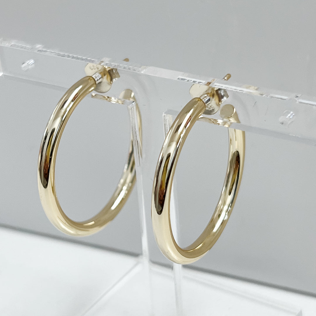 Chelsea - Gold Hoop Earrings