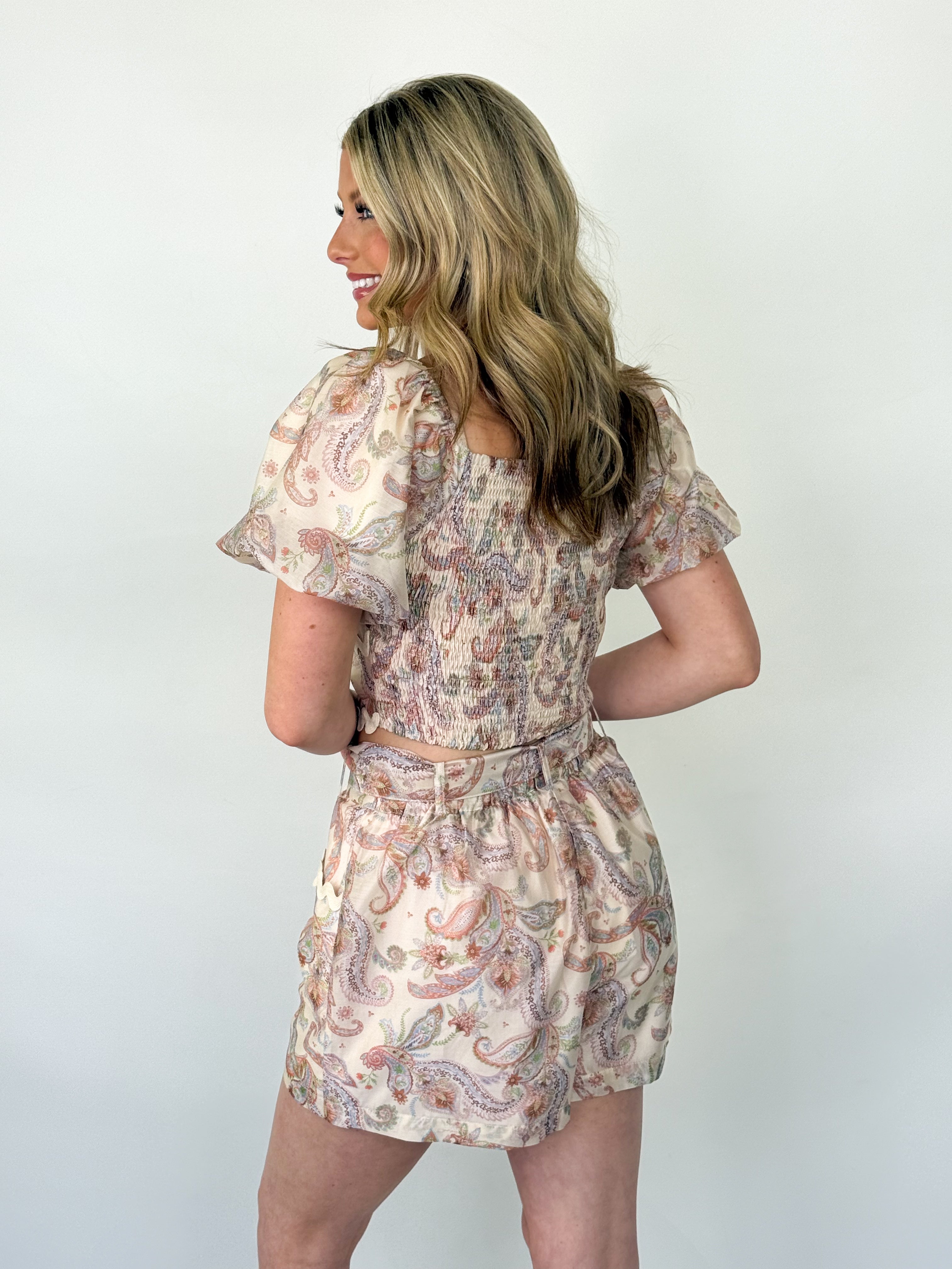Kalena - Paisley Short Set
