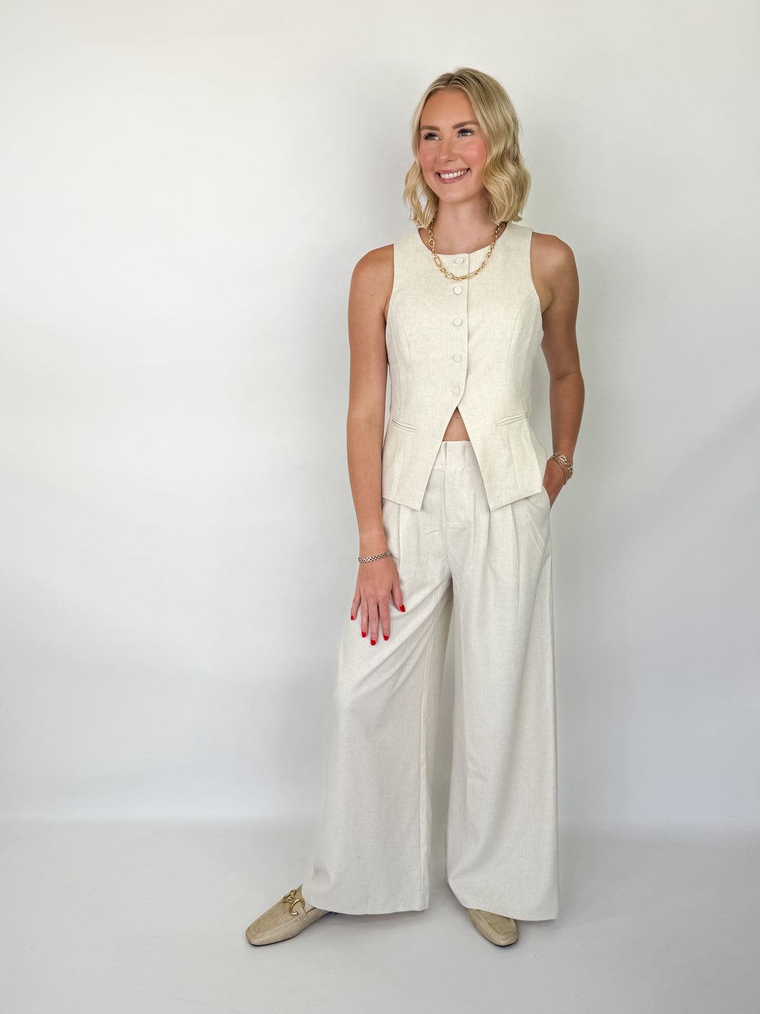 Shirley - Vest Pant Set