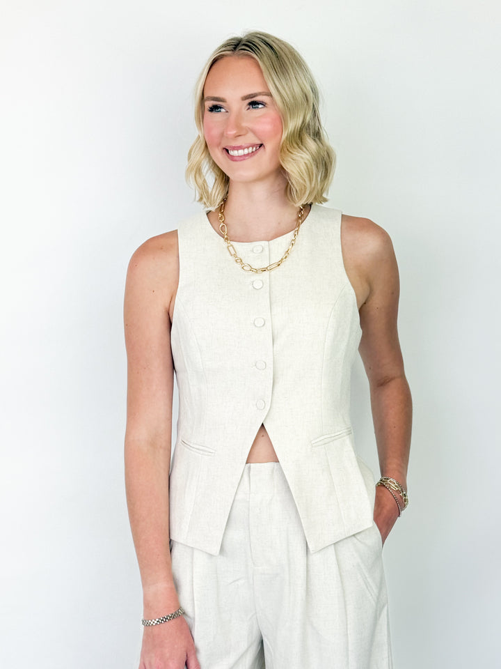 Shirley - Vest Pant Set