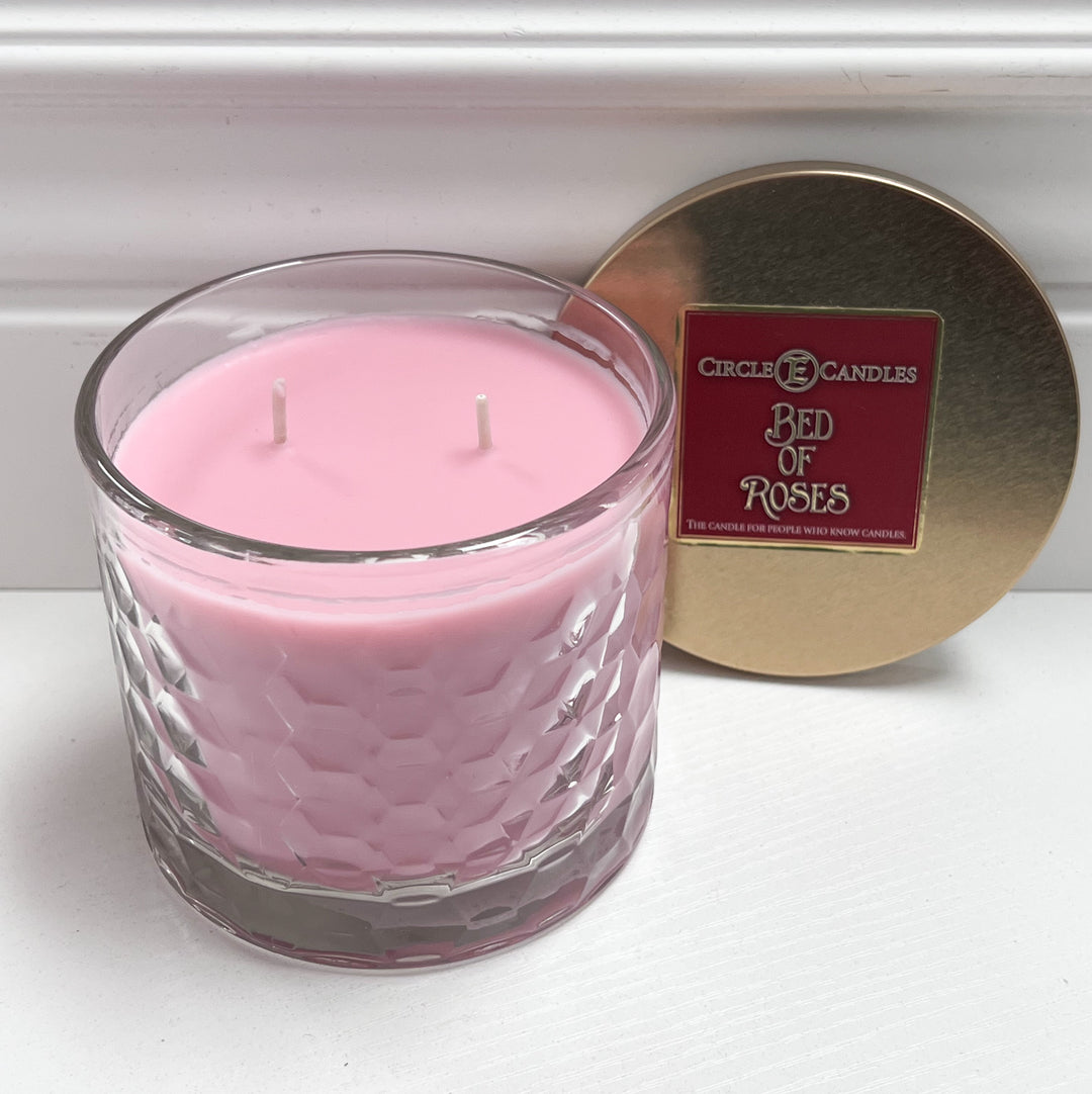 Circle E - Bed of Roses Candle 17oz.