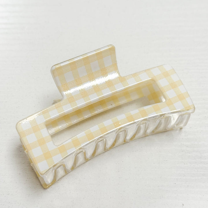 Rylee - Pastel Plaid Claw Clip